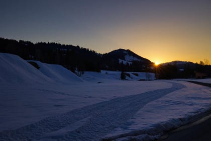 paysage hivernal