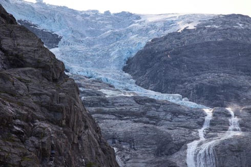 galcier en Norvège