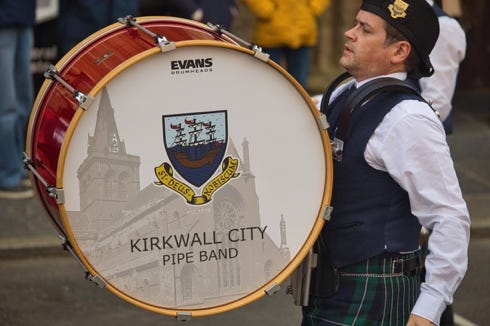 kirkwall city pipe band